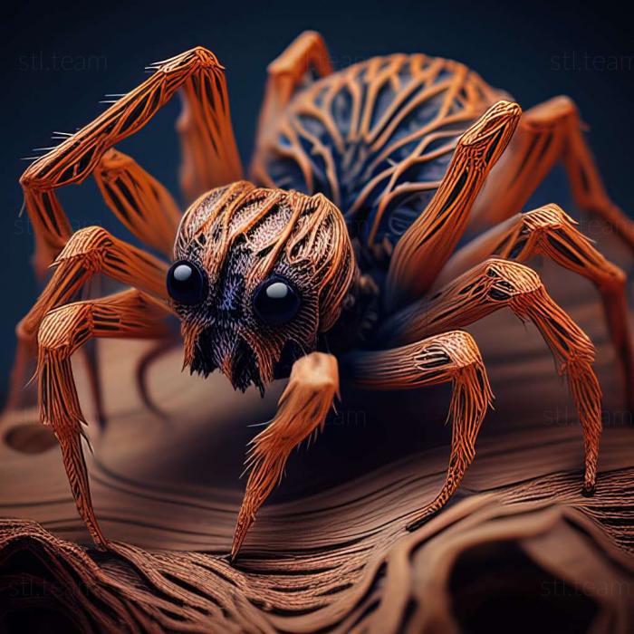 3D model Pamphobeteus nigricolor (STL)